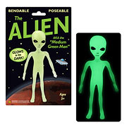 The Alien 6-Inch Glow-in-the-Dark Bendable Figure